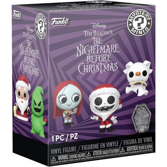 Funko POP! Nightmare Before Christmas 30th 2.5" Mystery Mini Vinyl Figure - Picture 1 of 3